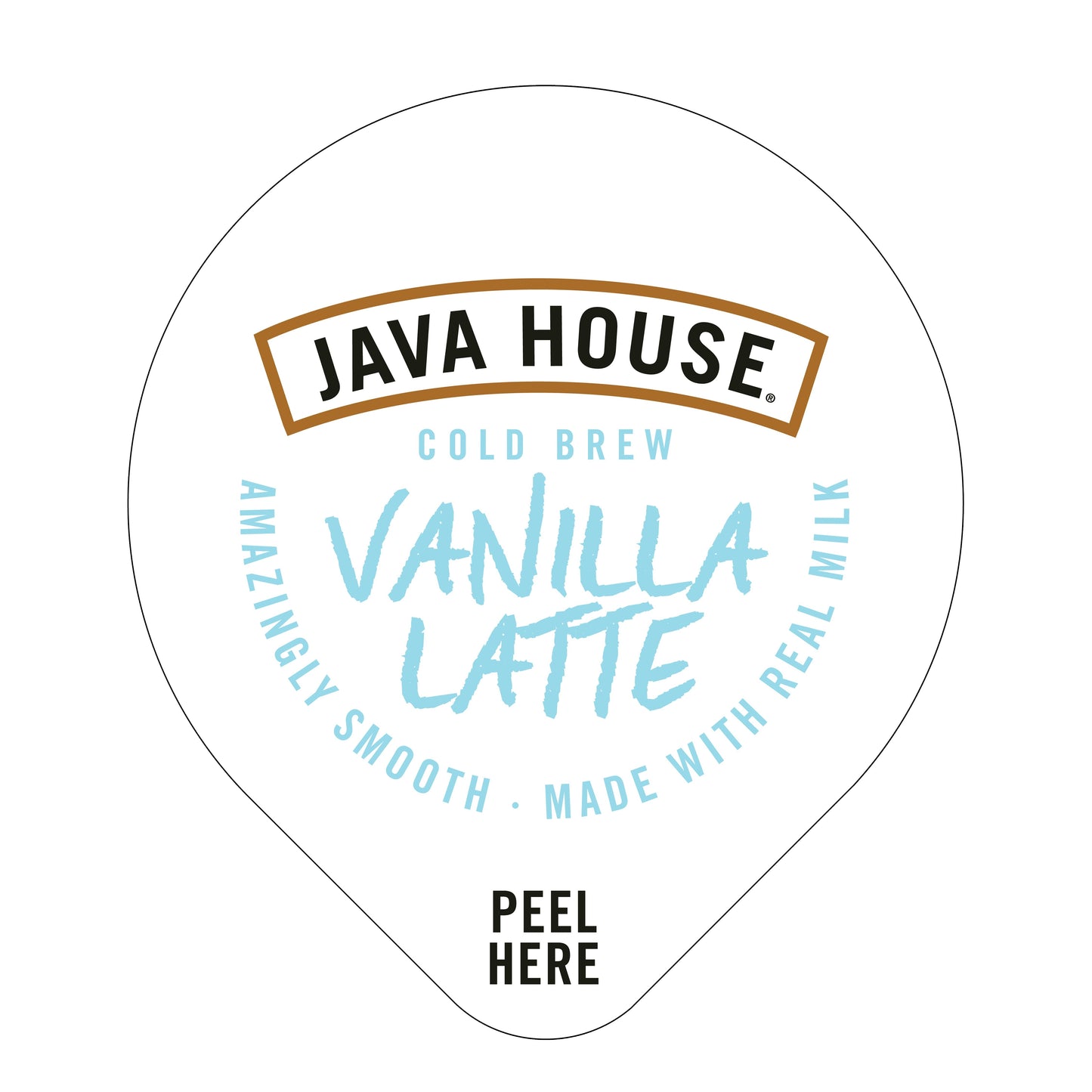 Java House Latte Cold Brew Coffee Pods - French Vanilla
