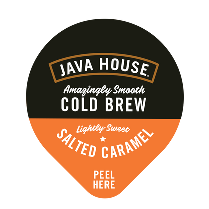 Cold Brew Coffee Pods - Salted Caramel - Lightly Sweet